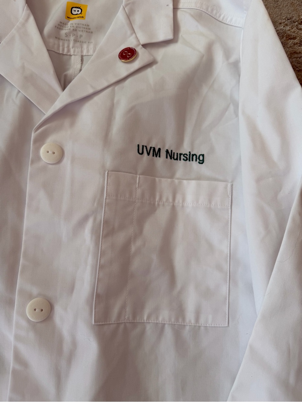 White Lab Coat - Picture 2 of 3